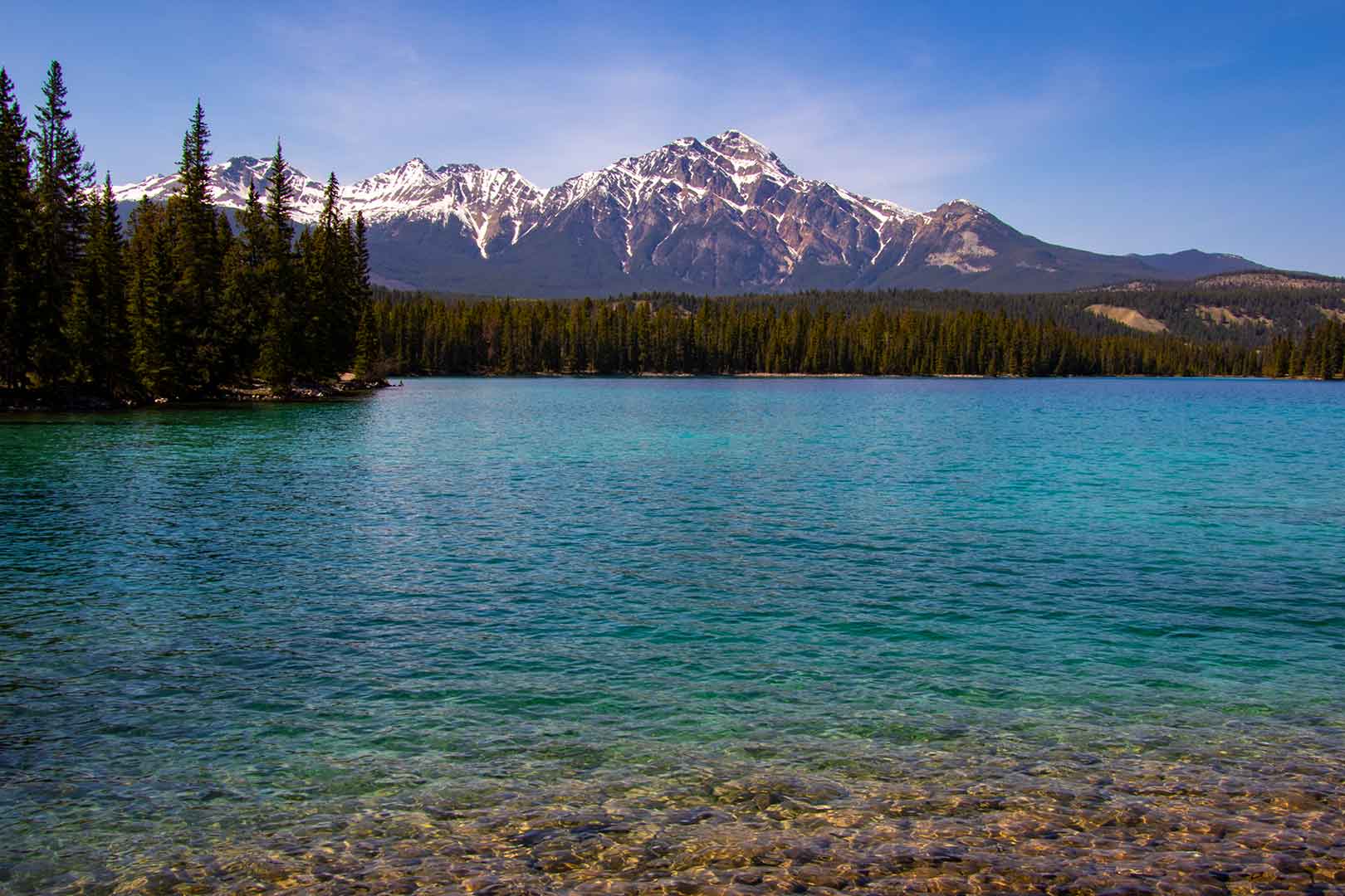 Lac Beauvert Explore Jasper National Park Alberta Canada